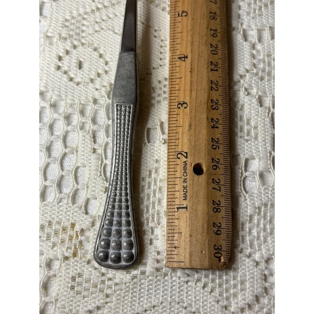 Vintage Haugrud Norway Pewter 18/8 Stainless Cake Pie Server Mid Century Modern